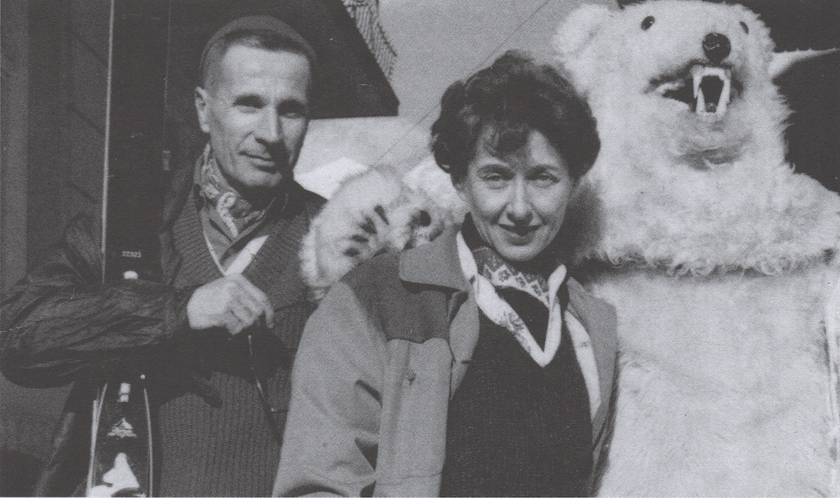Maria Pezzi e Dino Buzzati a Cortina, Milano, Archivio Maria Pezzi