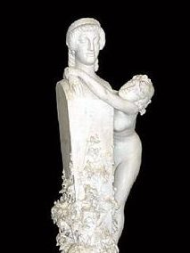 Erma e Pomona, marmo, collezione privata, 1890 circa.