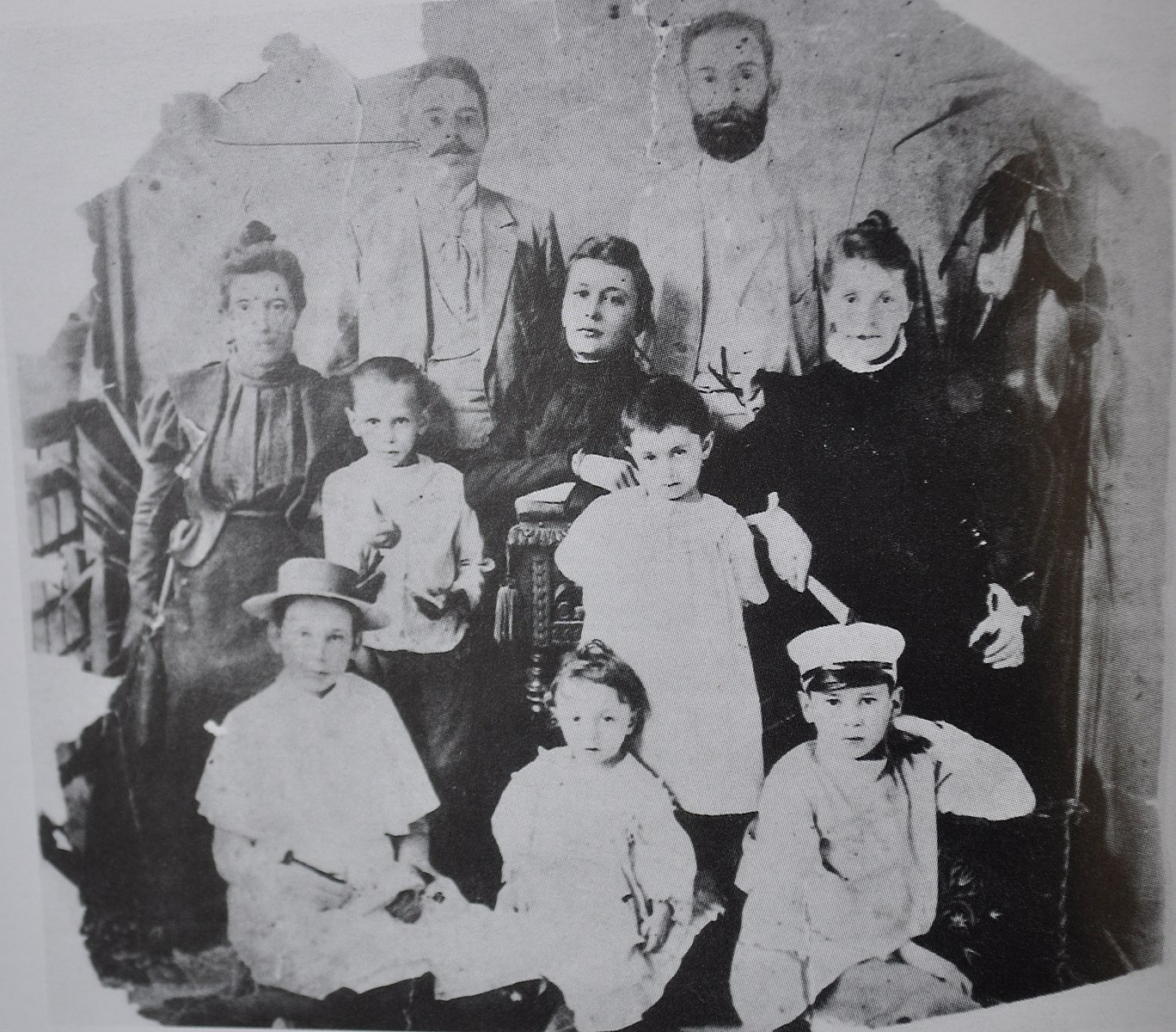 La Famiglia Spielrein nel 1896. 
