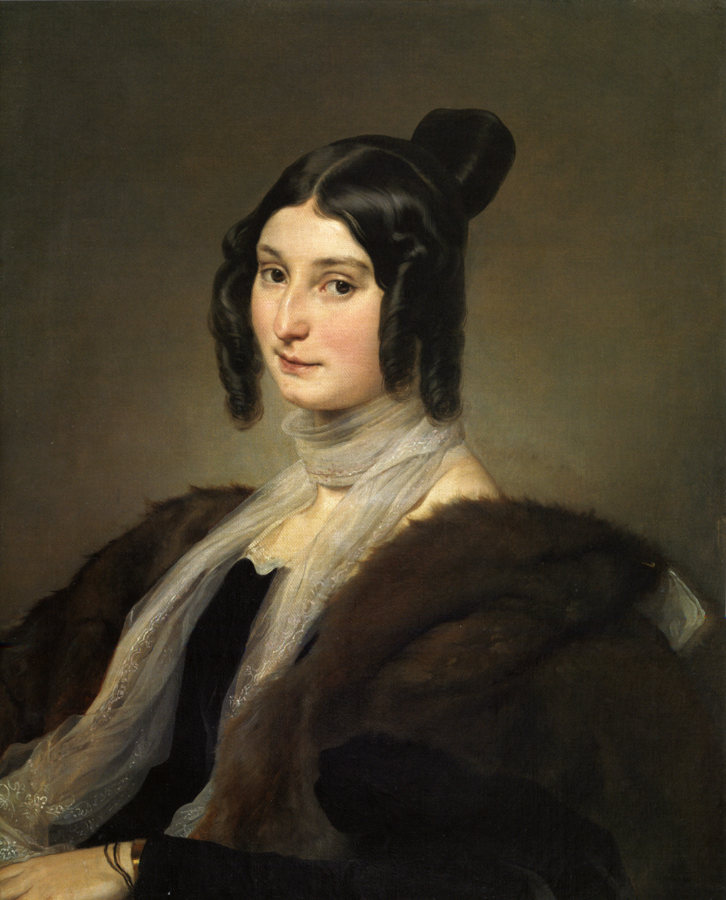 Francesco Hayez, <em>Ritratto di Clara Maffei</em>.