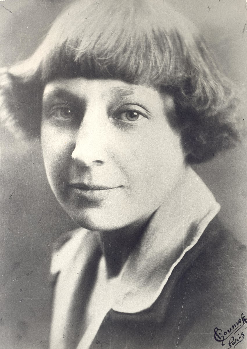 Marina Tsvetaeva, 1925.