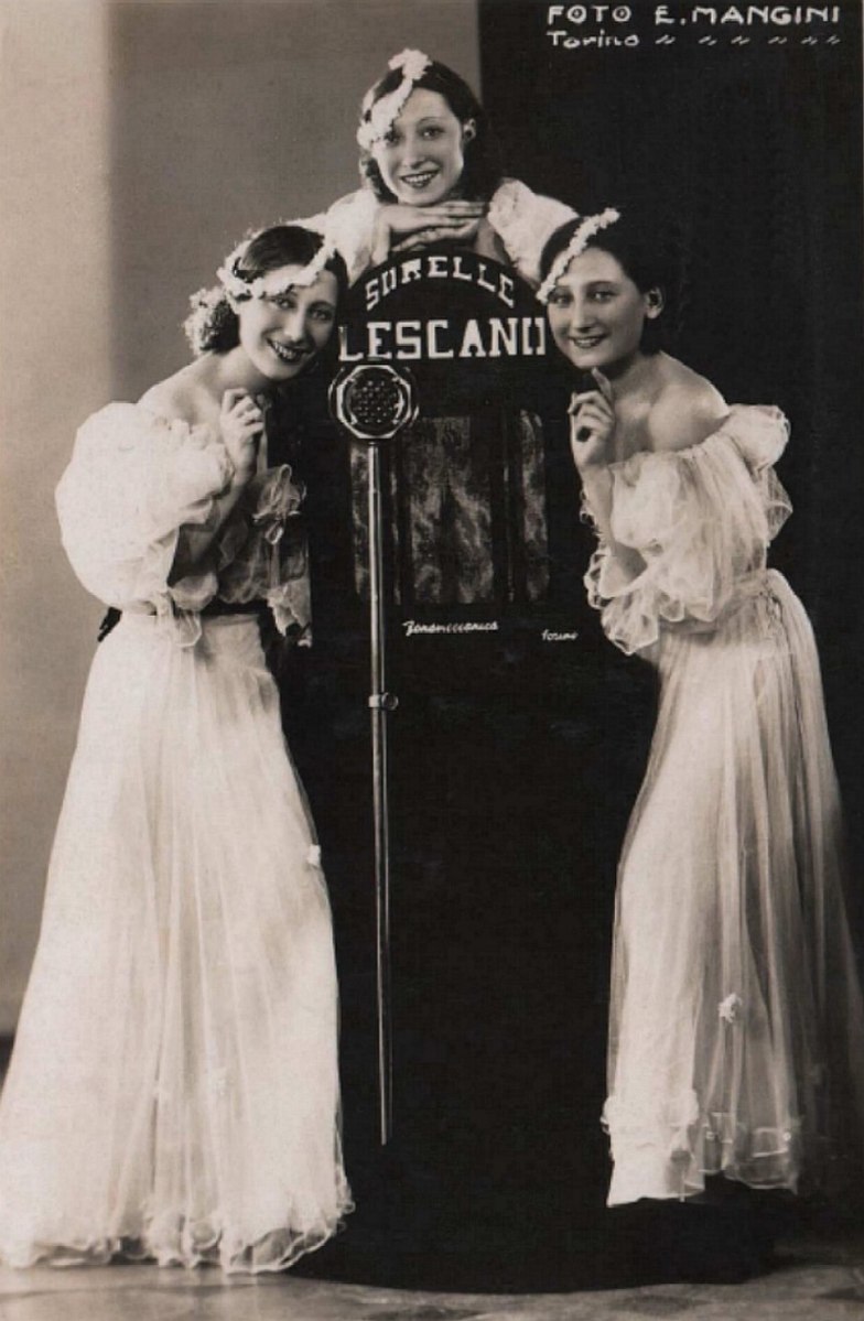 Trio Lescano nel 1936.