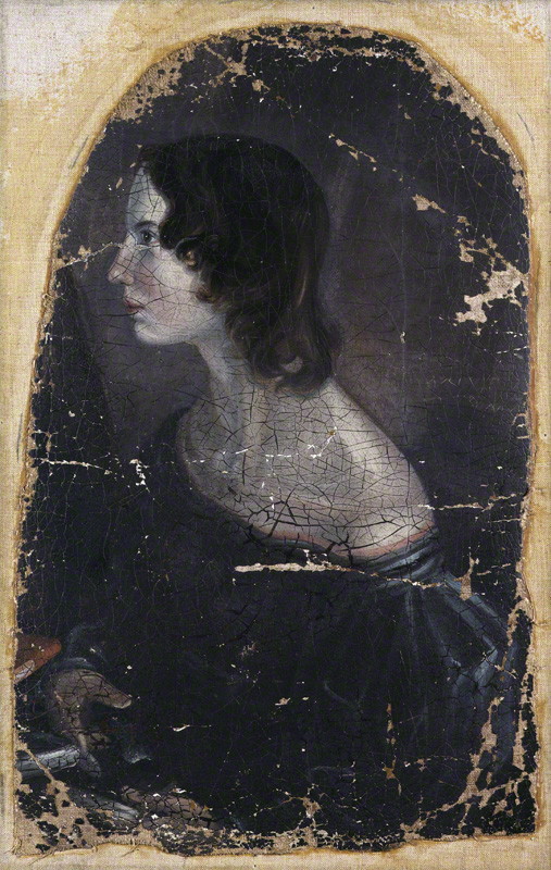  Ritratto di Emily Bronte, 1883 circa. Autore Branwell Brontë. 
