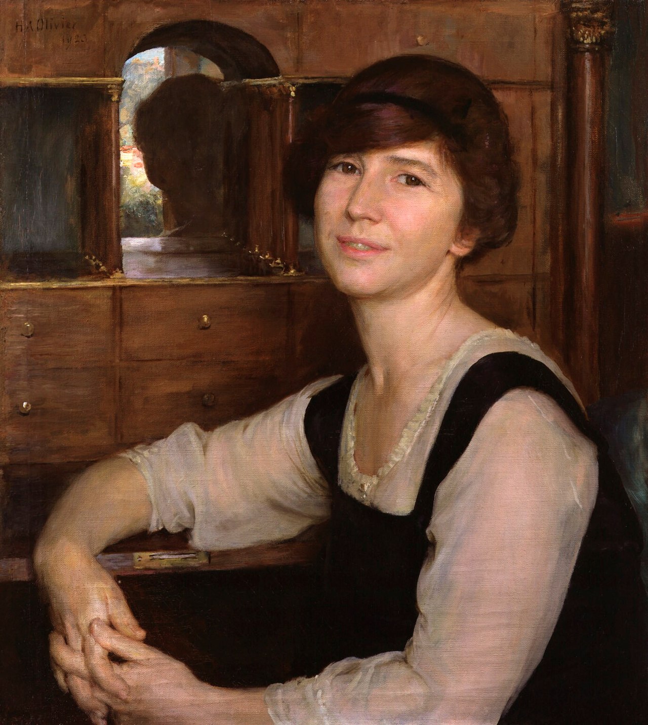 Ritratto di  Freya Madeline Stark, di Herbert Arnould Olivier, 1923, National Portrait Gallery.