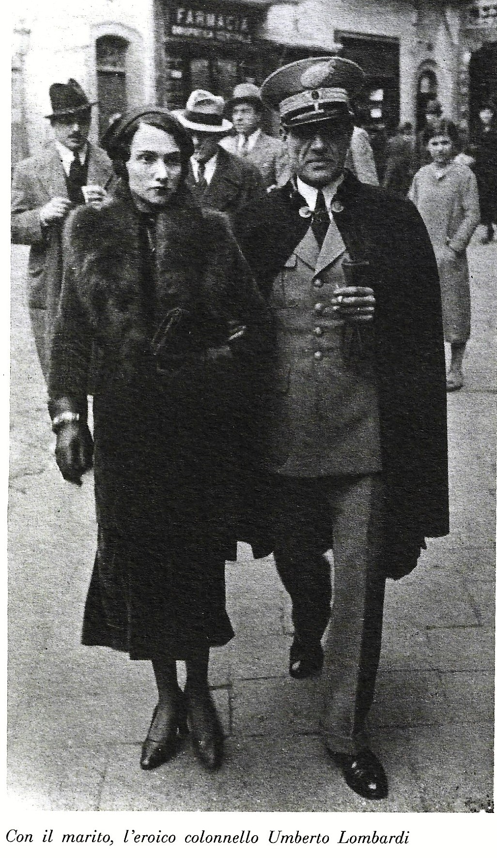 M Luisa con il marito il T Colonnello Umberto Lombardi