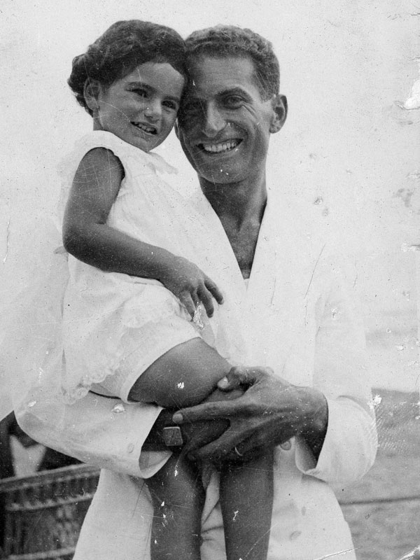  Liliana e Alberto Segre, 1938.
