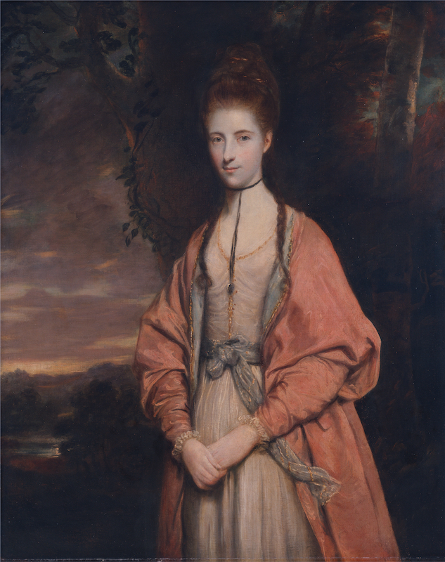 Ritratto di Anne Seymour Damer, opera di Joshua Reynolds 