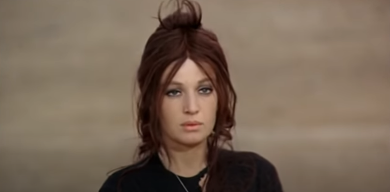 Monica Vitti in una scena del film ''La ragazza con la pistola'', 1968.