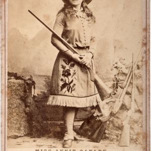 Annie Oakley  (Phoebe Ann Moses) Willowdell  (Ohio) 1860 - Greenville  (Ohio) 1926
