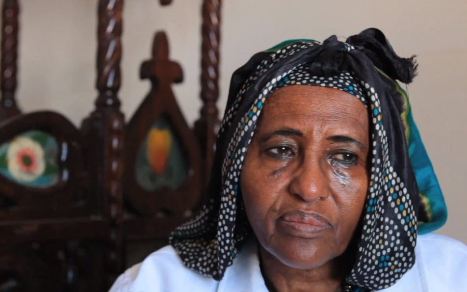  Dr Hawa Abdi in un frame del documentario  “Through the Fire”, 2012.