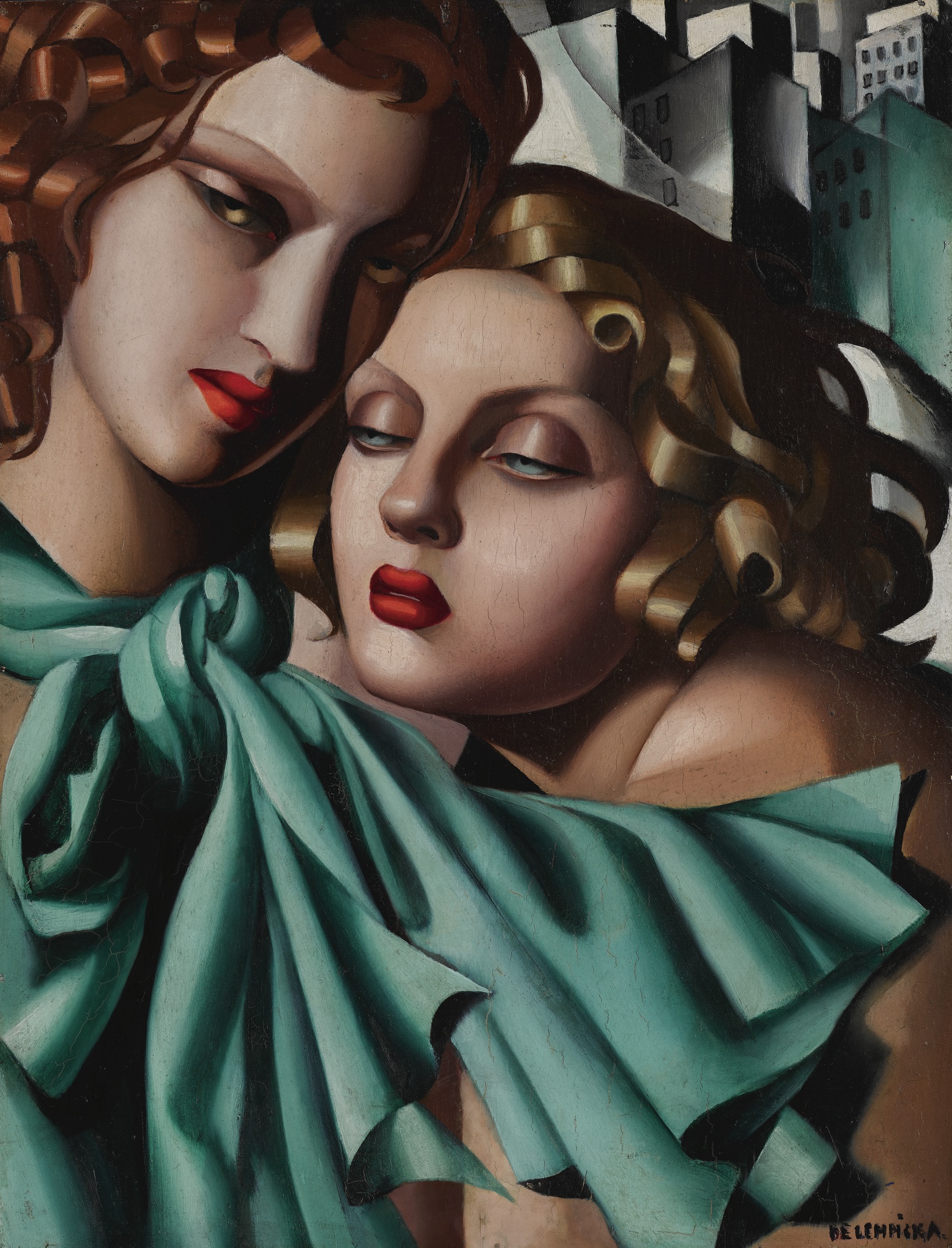 Tamara de Lempicka - <em>Young Women</em> [c.1930], CC BY-NC-SA 2.0, fonte: Flickr