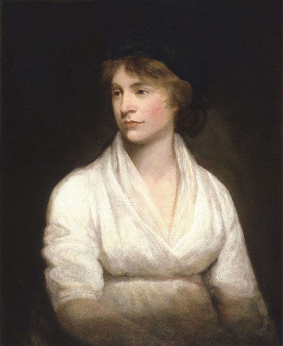 John Opie: Ritratto di Mary Wollstonecraft, 1797, National Portrait Gallery, Londra.