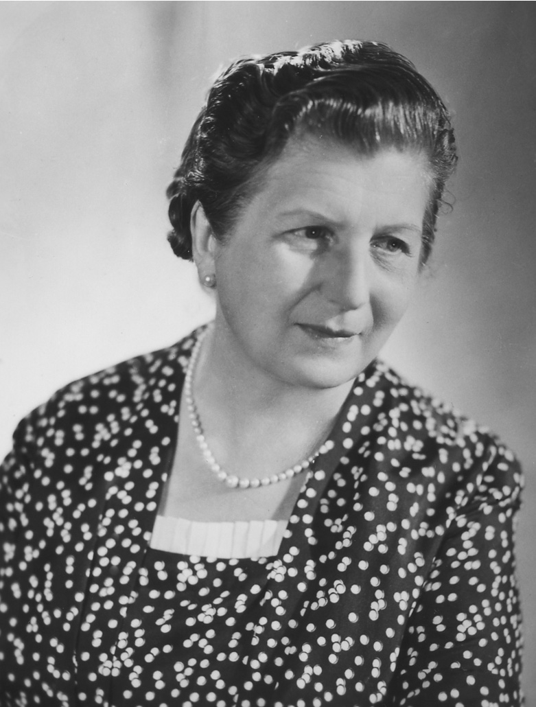 Maria De Unterrichter negli anni cinquanta.