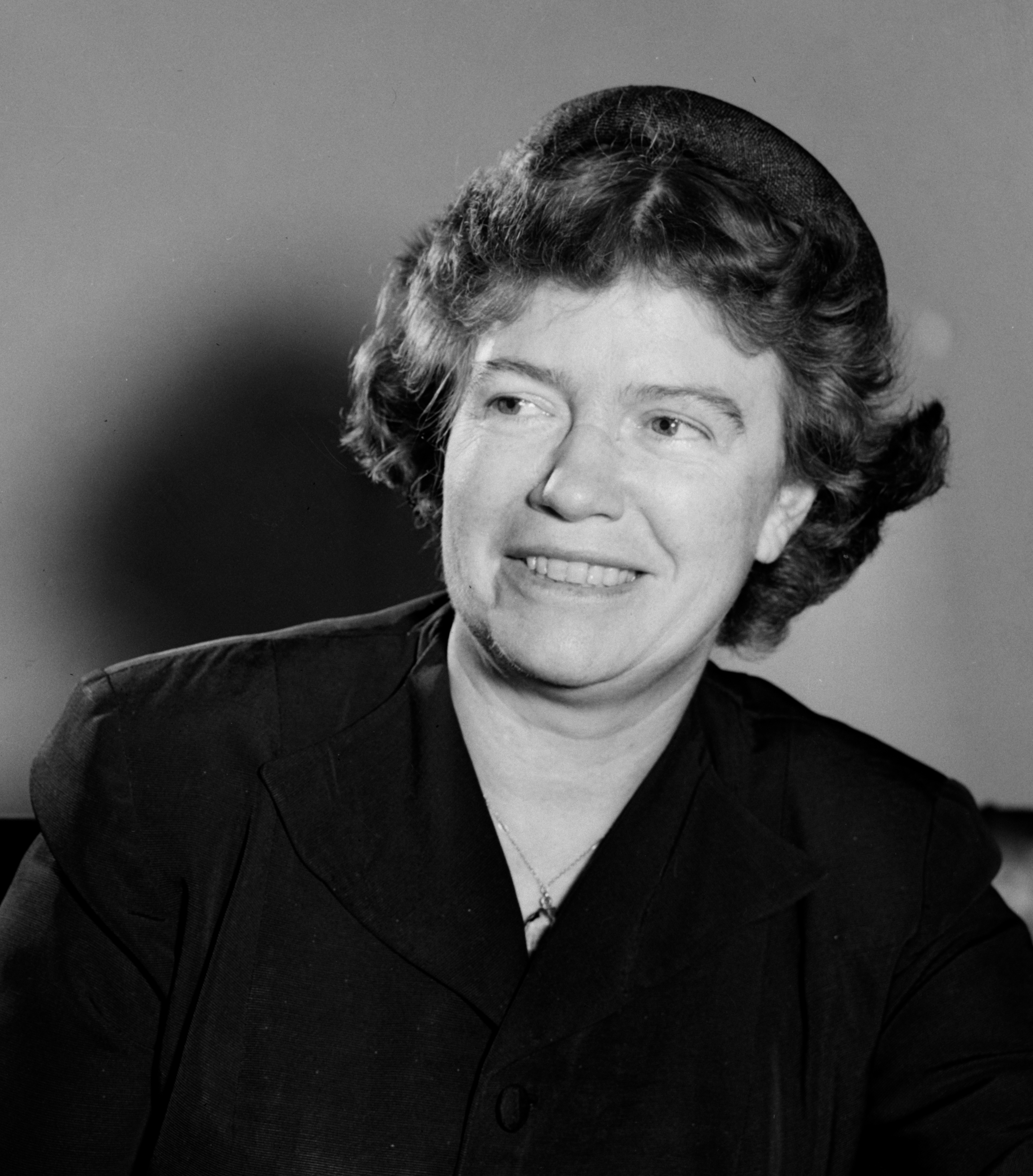 Margaret Mead nel settembre 1951, fotografo sconosciuto. <br>Fonte: State Library of New South Wales. Immagine in pubblico dominio.