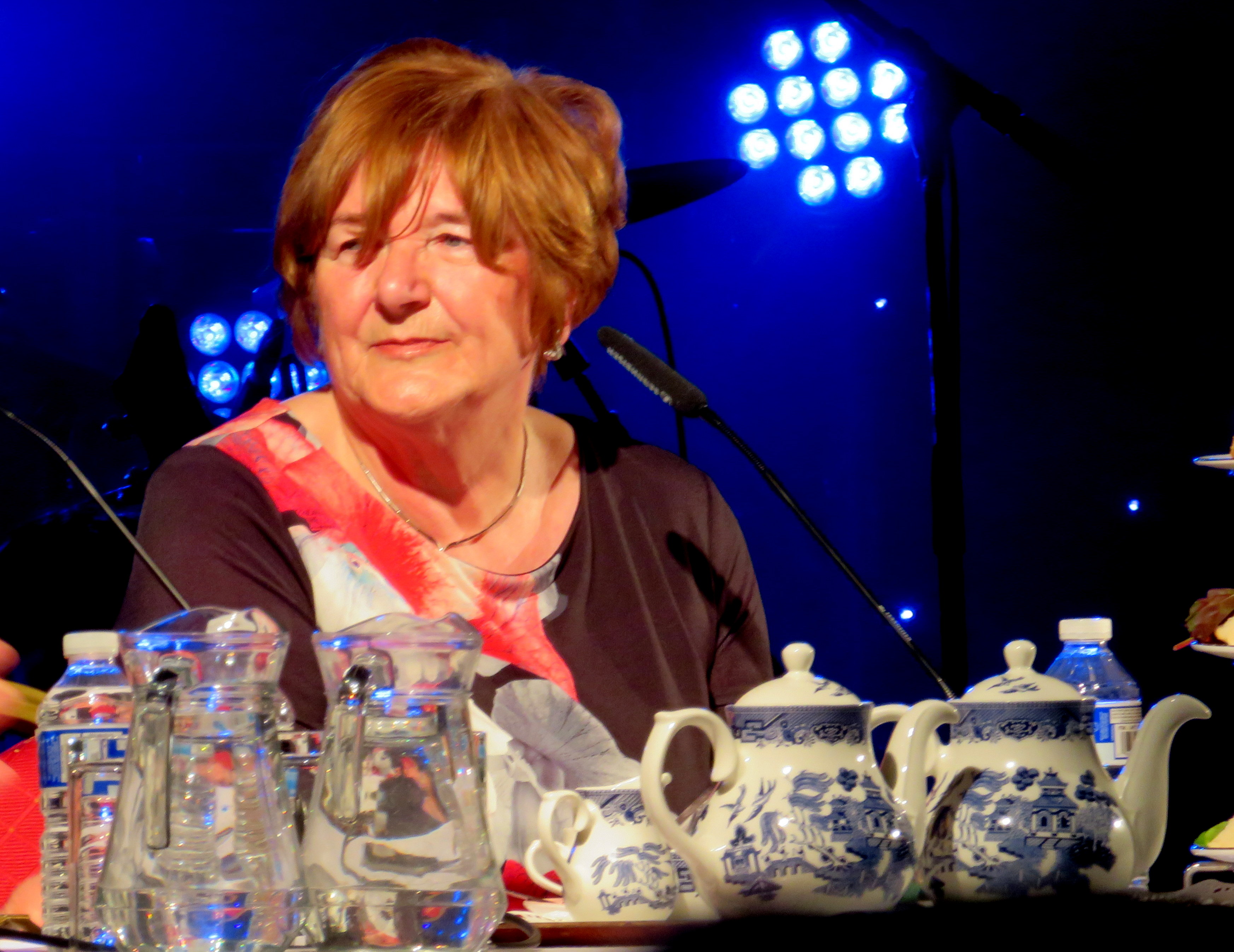 Freda Kelly partecipa alla International Beatleweek nel 2018.