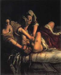  Artemisia Gentileschi, Giuditta che decapita Oloferne  
