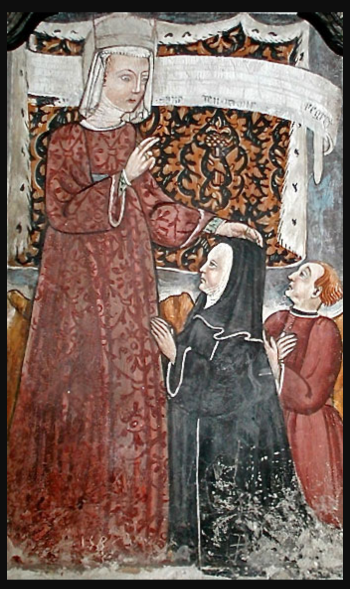 Sant'Andrea Brunate - Guglielma benedice Maifreda e Andrea Saramita